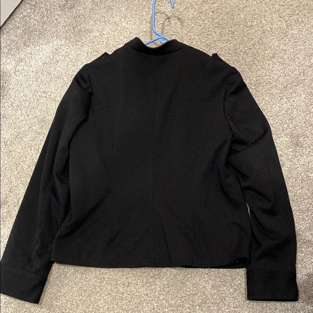 Apt. 9 Black Military Style Jacket - Picture 3 of 7